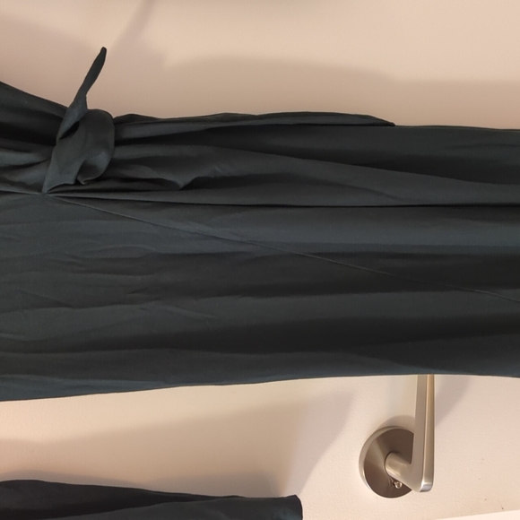 Universal Standard green side tie dress 3XS - Picture 5 of 7